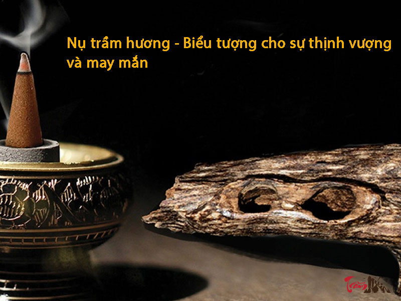 Nụ trầm hương - Biểu tượng cho sự thịnh vượng và may mắn