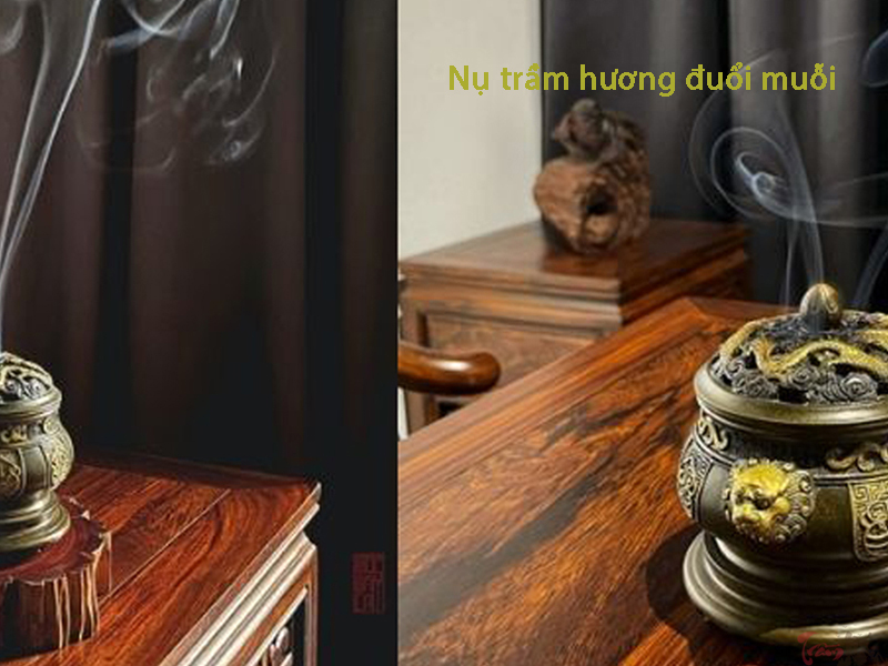 Nụ trầm hương đuổi muỗi