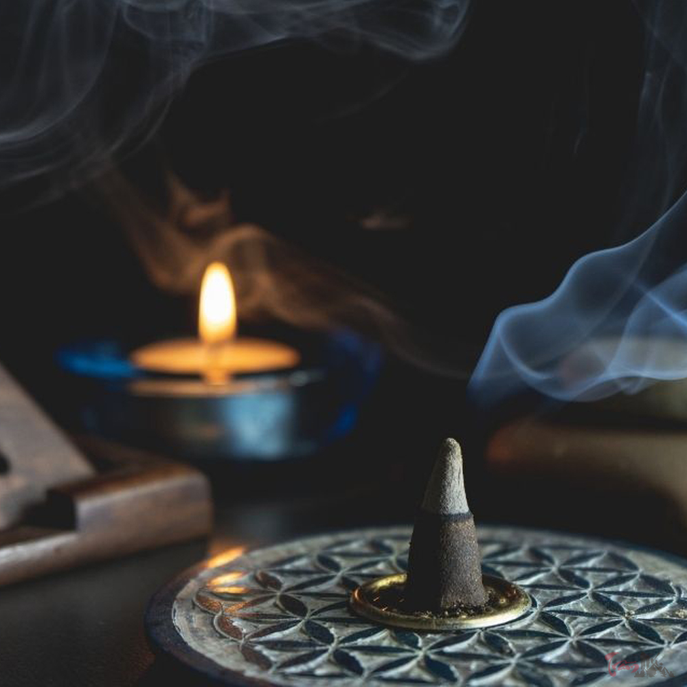Nụ trầm hương đốt