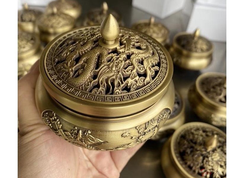 Những thứ cần chuẩn bị khi xông trầm bằng đồng